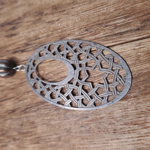 P275 STERLING NAVAJO PENDANT COLLECTIBLE - Picture 2 of 3